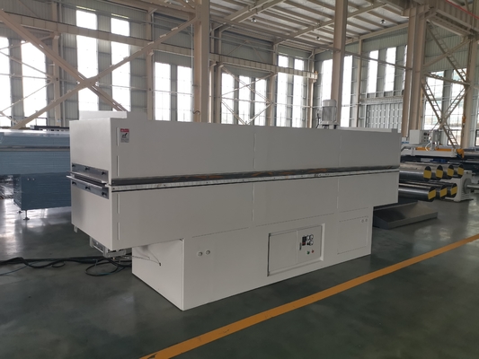 0.48mm 150kgh البوليستر حيدة آلة صنع لفائف سستة بيضاء